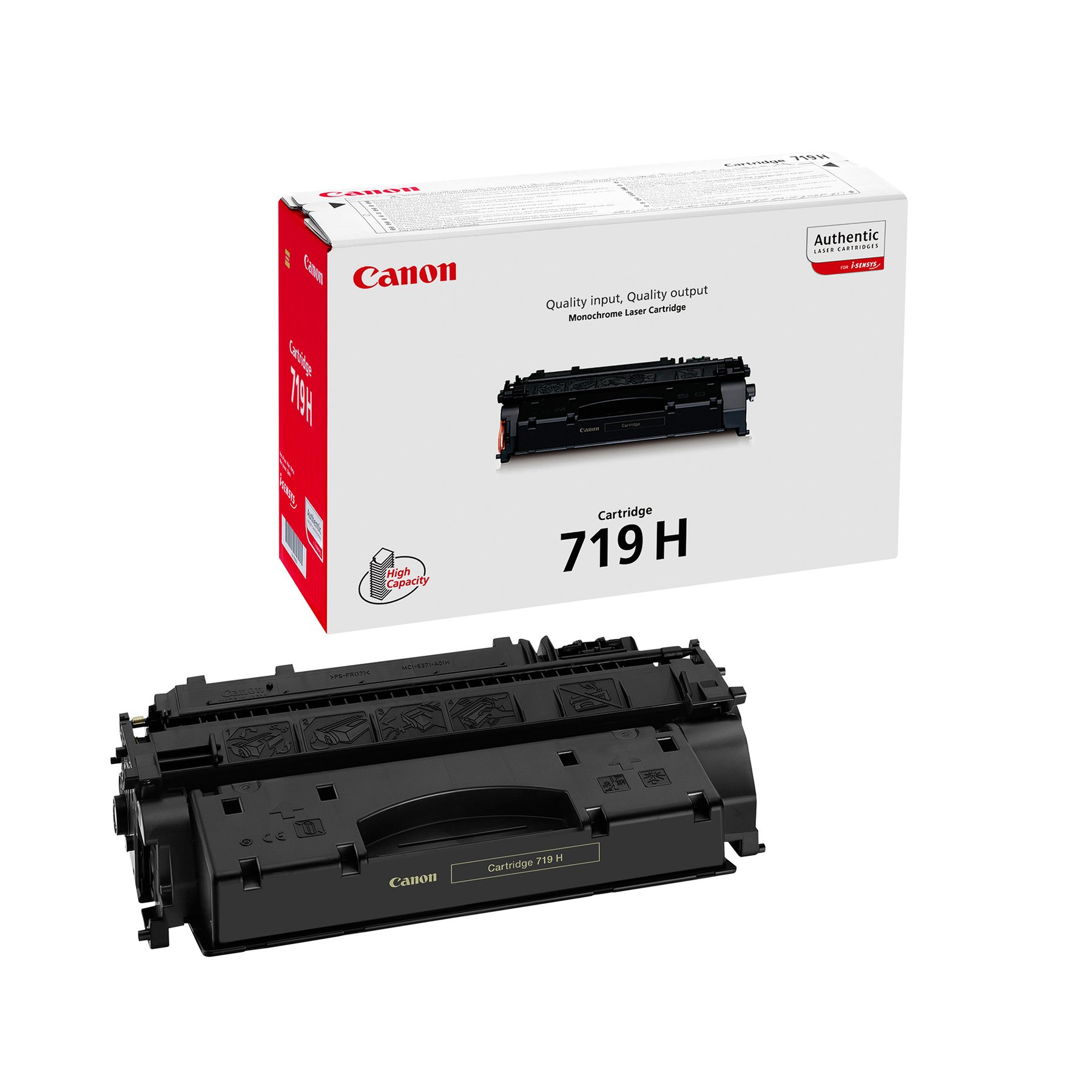 Canon Toner LBP CRG719H, LBP6300/6650, 6400 pages/5%, Black