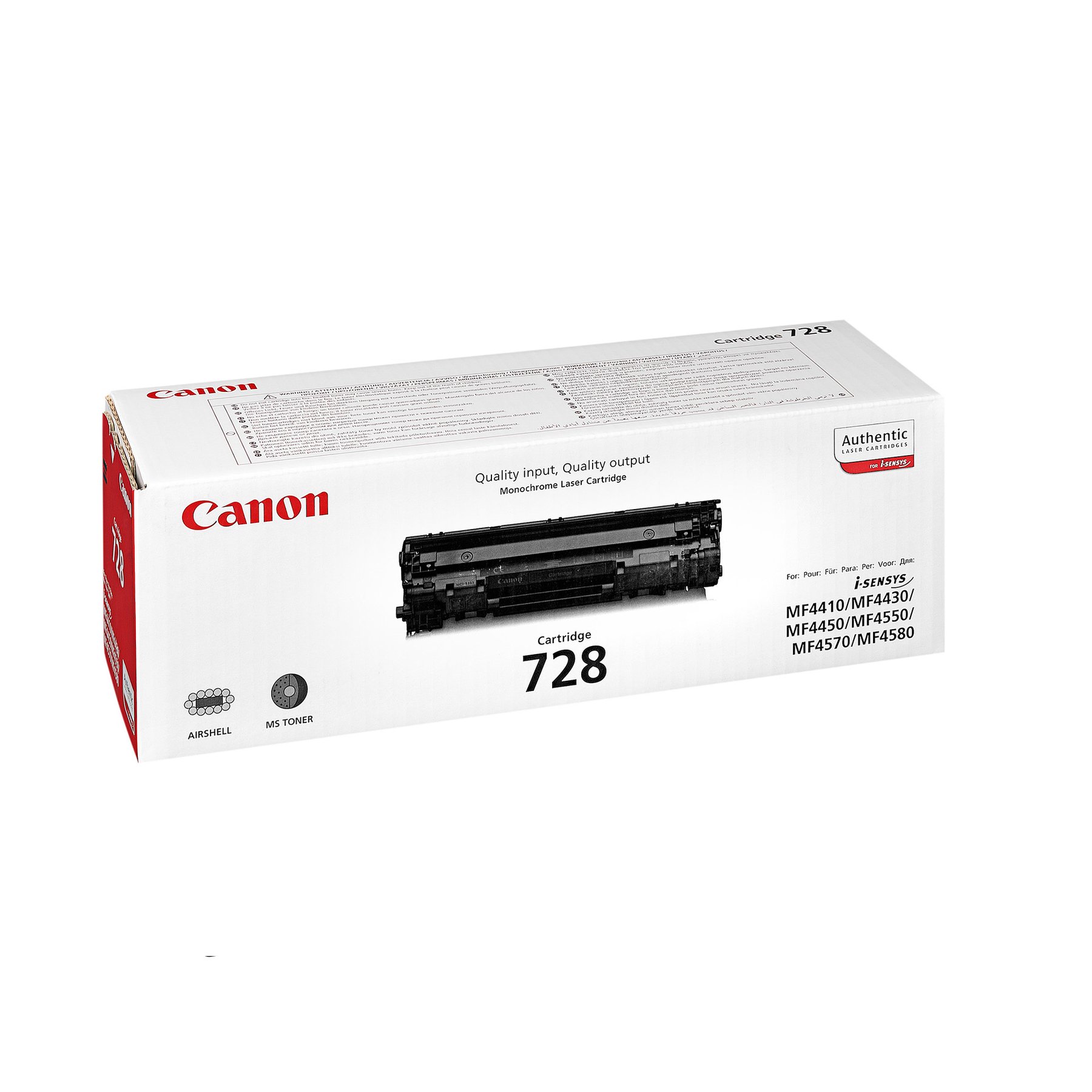 Canon Toner CRG728, MF4500/MF4400, 2100 pages/5%, Black