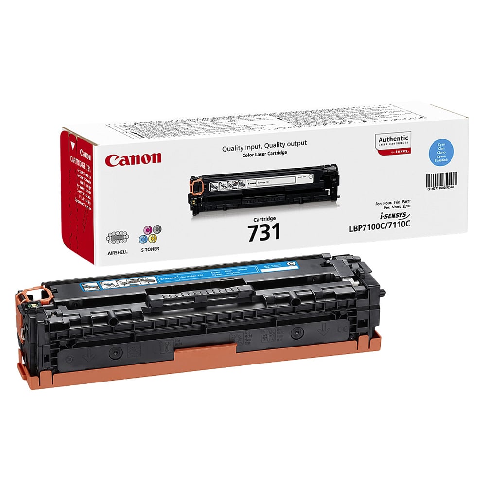 Canon Toner CRG-731, 1500 pages/5%, Cyan