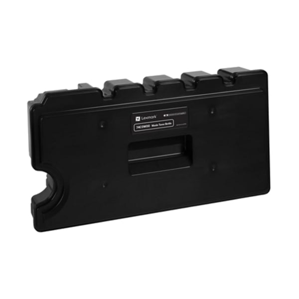 Lexmark Waste toner bottle 74C0W00, CS/CX727 CS728, 90,000 pages/5%, Black