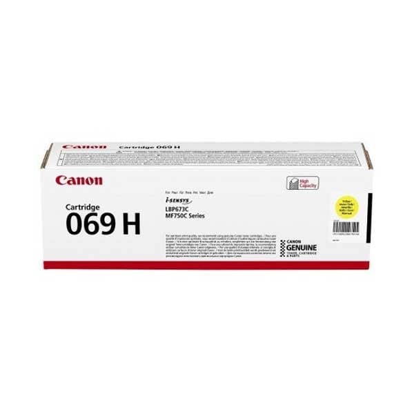 Canon Toner CRG-069H MF75x/LBP673, 5500 pages/5%, Yellow