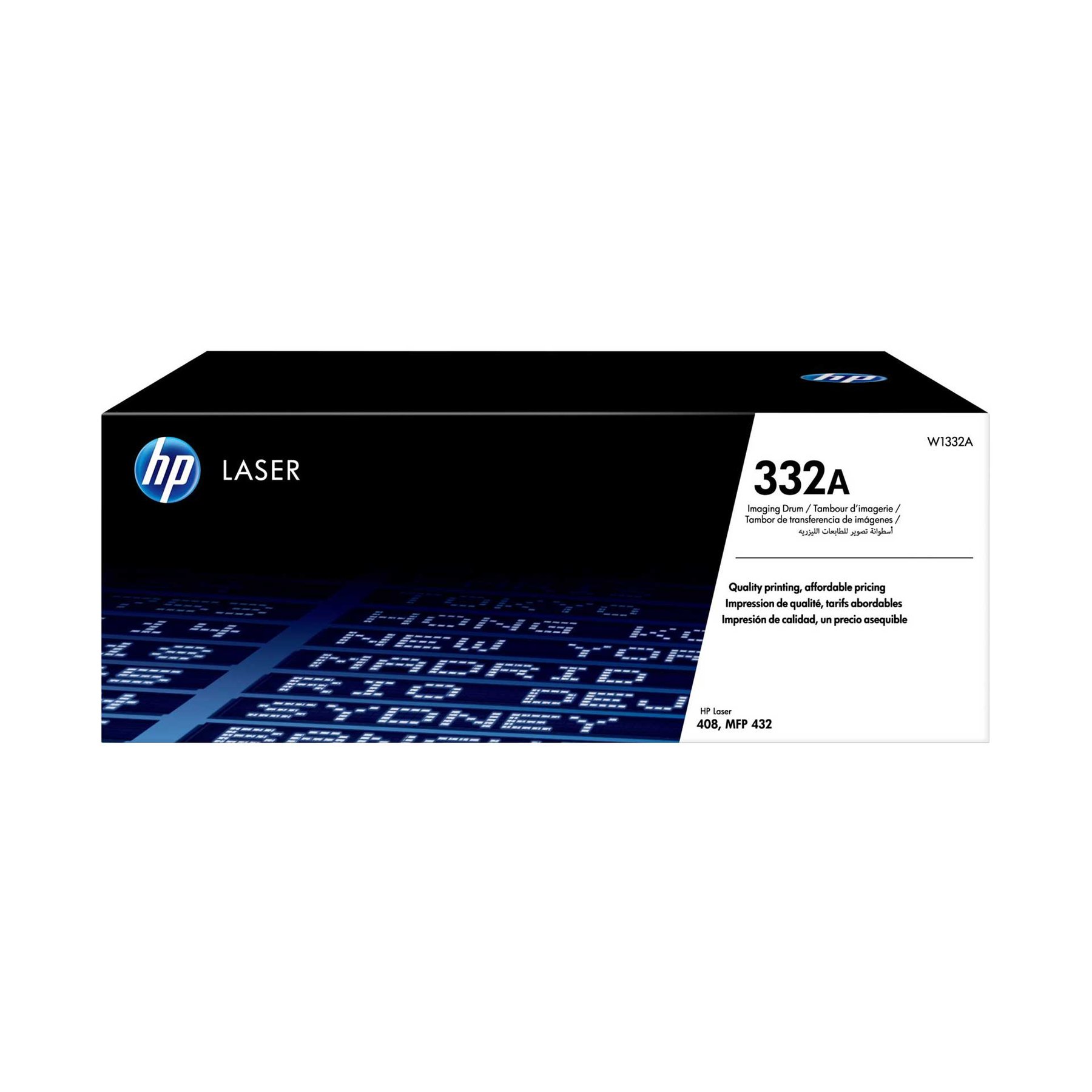 HP Drum W1332A Laser, 408/MFP L432, 30 000 copies, Black