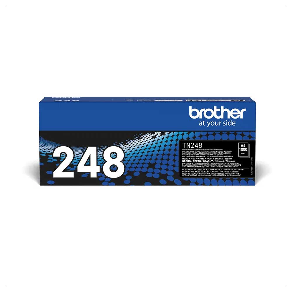 Brother Toner TN-248BK, 1,000 pages/5%, Black