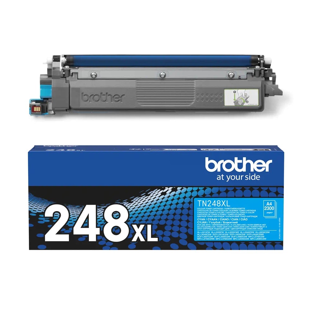 Brother Toner TN-248XLC, 2300 pages/5%, Cyan