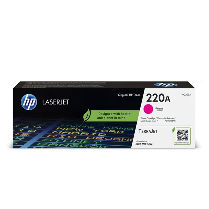 HP Toner 220A, W2203A, LJ PRO 4202/4302, 1800 pages/5%, Magenta