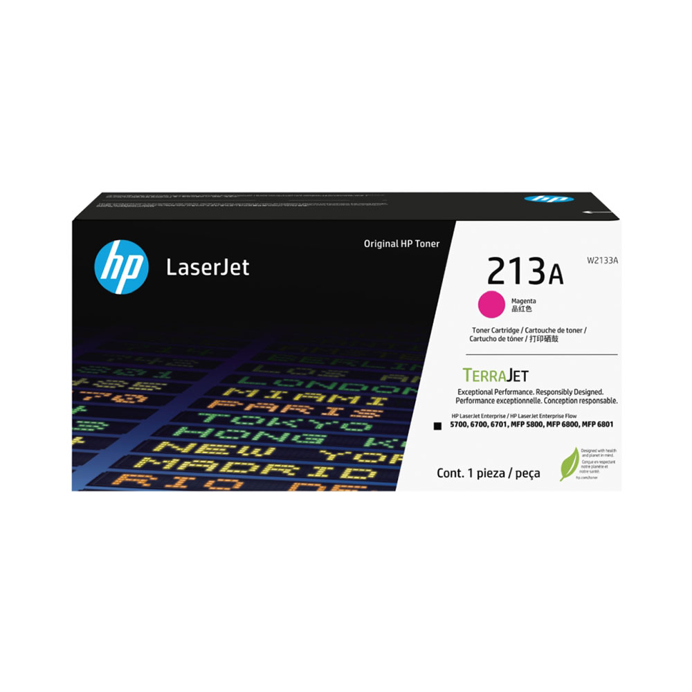 HP W2133A original toner cartridge, LaserJet 5800/6800, 3000 pages/5%, Magenta