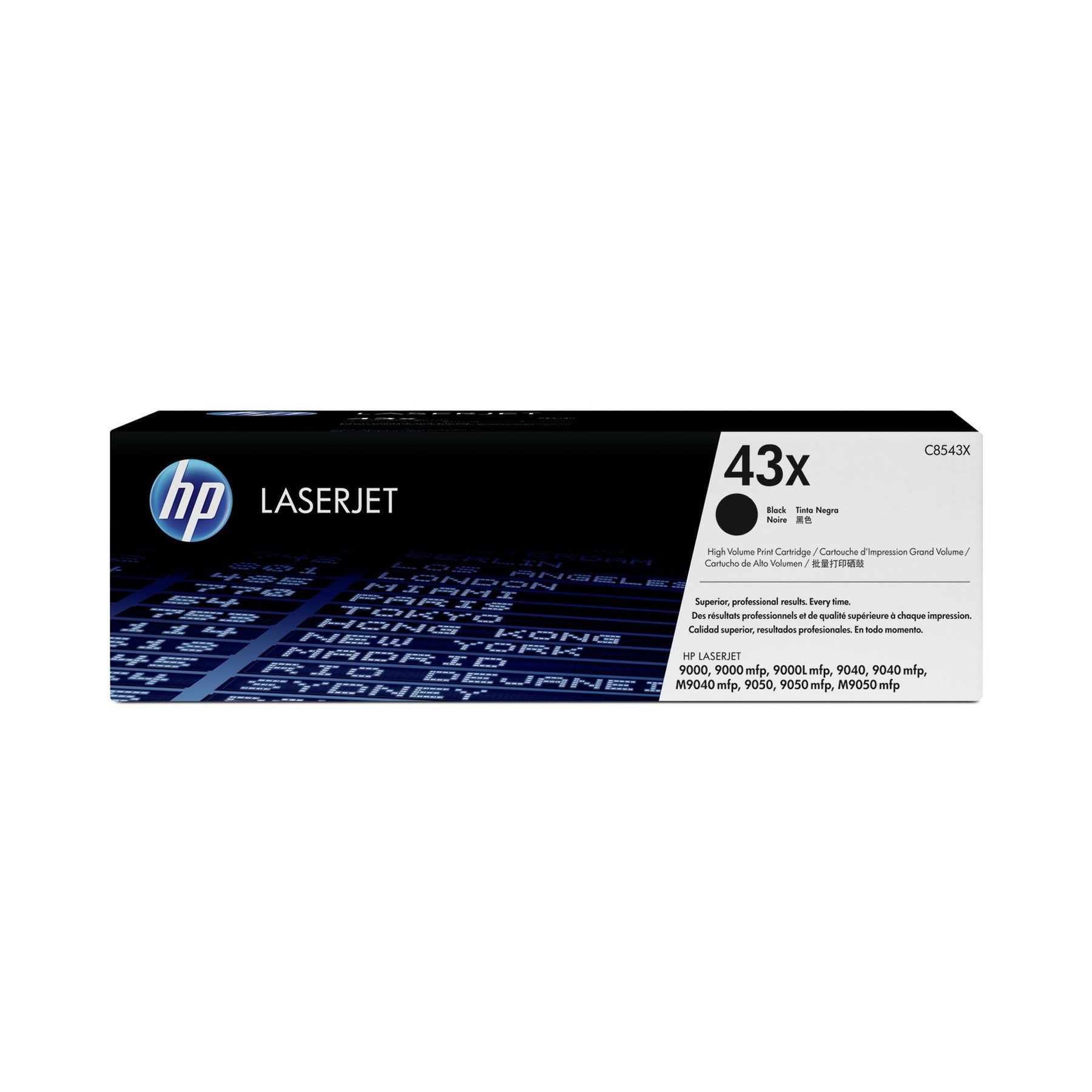 HP Toner C8543X, LJ 9000, 30000 pages/5%, Black