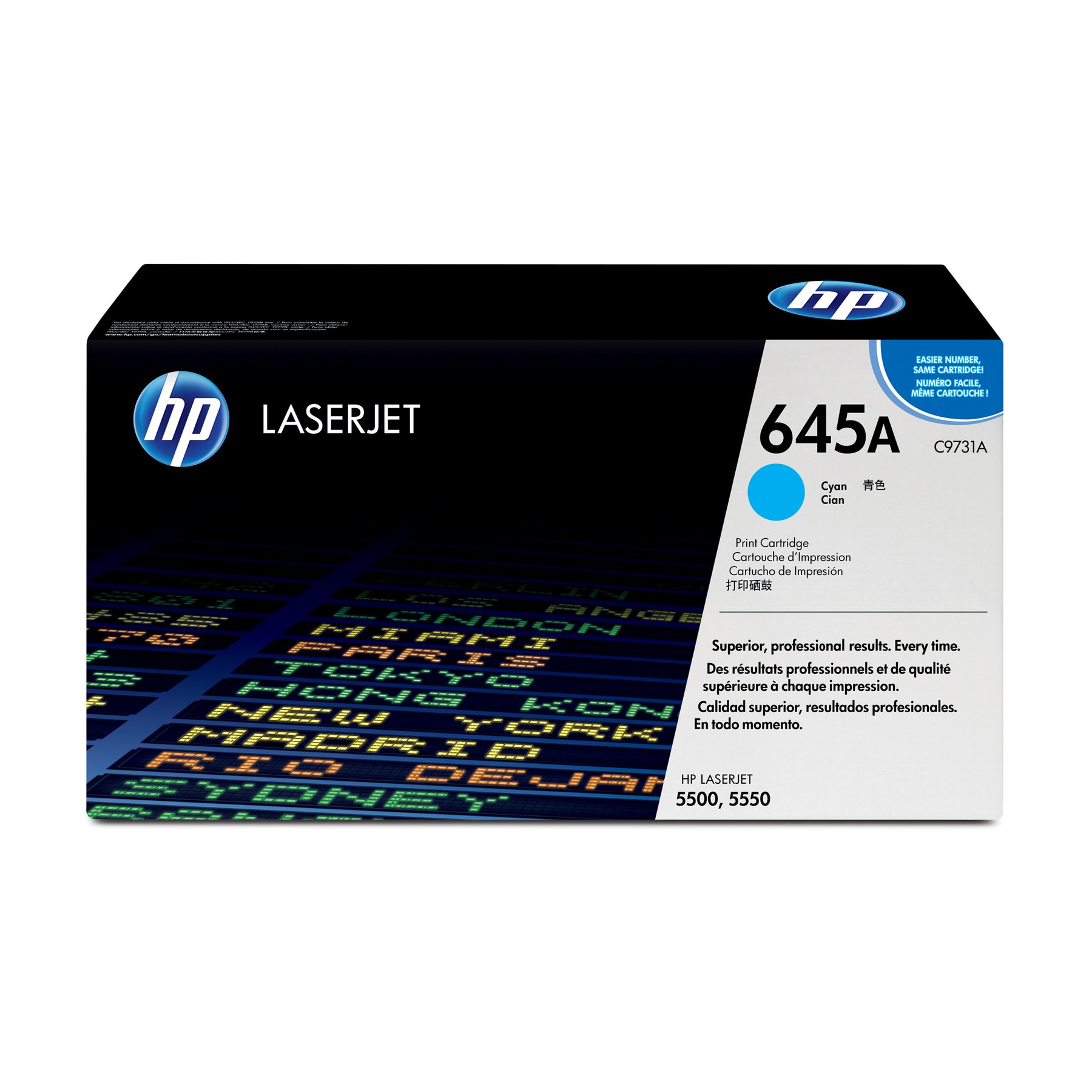 HP Toner C9731A, CLJ 5500, 12 000 pages/5%, Cyan