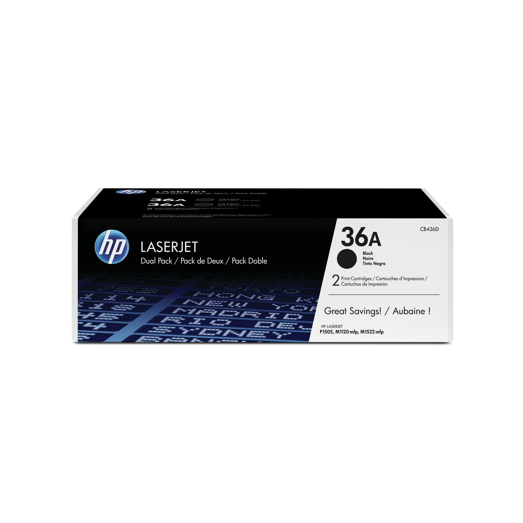 HP Toner CB436A, LJ M1522/M1120, 2000 pages/5%, Black