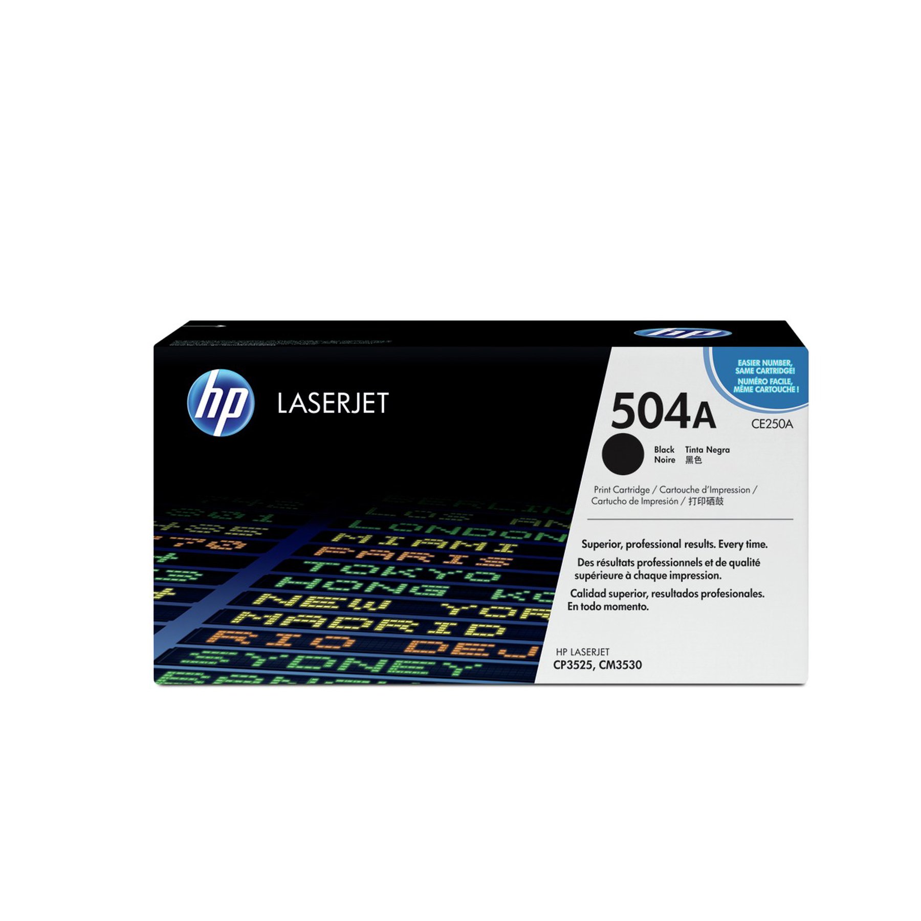 HP Toner CE250A, CM3530/CP3525, 5000 pages/5%, Black
