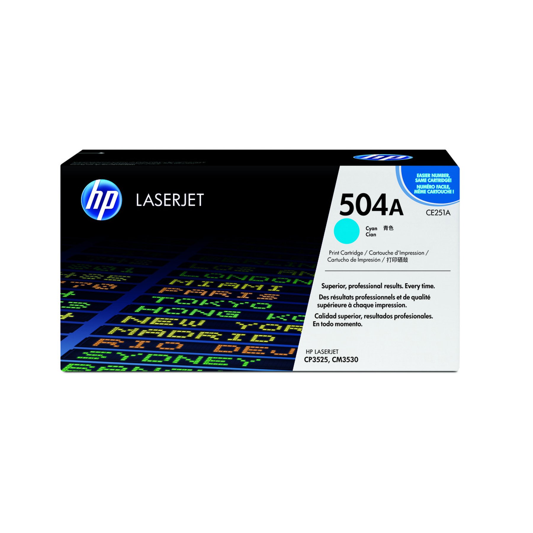 HP Toner CE251A, CM3530/CP3525, 7000 pages/5%, Cyan