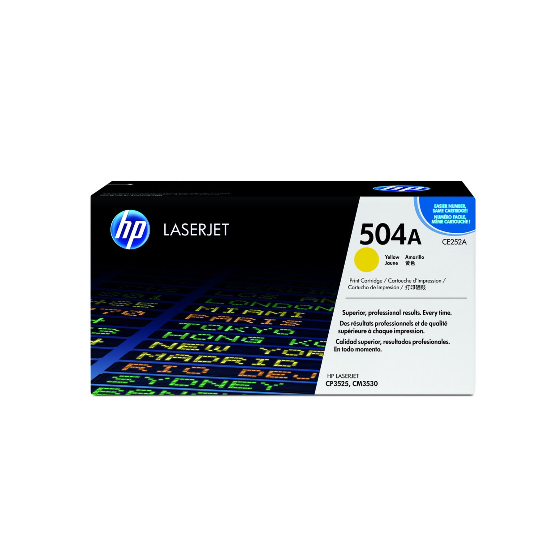 HP Toner CE252A, CM3530/CP3525, 7000 pages/5%, Yellow