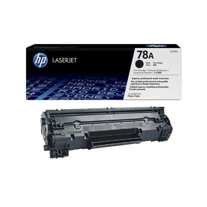 Оригинална тонер касета HP CE278A, LJ PRO P1560/1606, 2100 страници/5%, Black