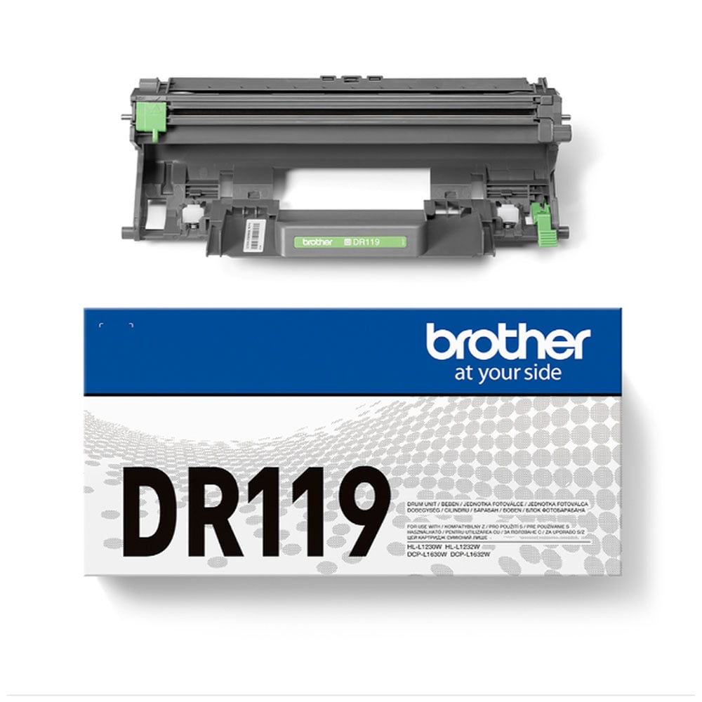 Original drum Brother DR119, HL1230/DCP1630, 10,000 copies, Black