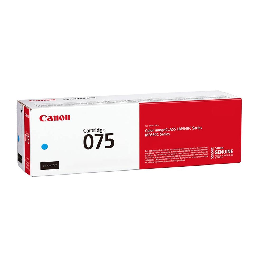 Original toner Canon CRG-075, MF664/667, 1300 pages/5%, Cyan