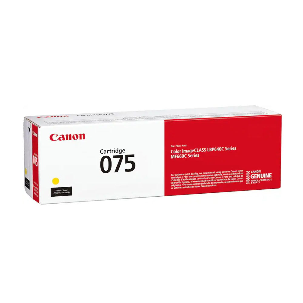Original toner Canon CRG-075, MF664/667, 1300 pages/5%, Yellow