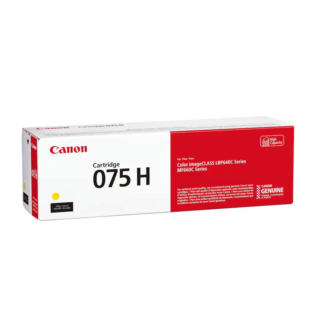 Original toner Canon CRG-075H, MF664/667, 2500 pages/5%, Yellow