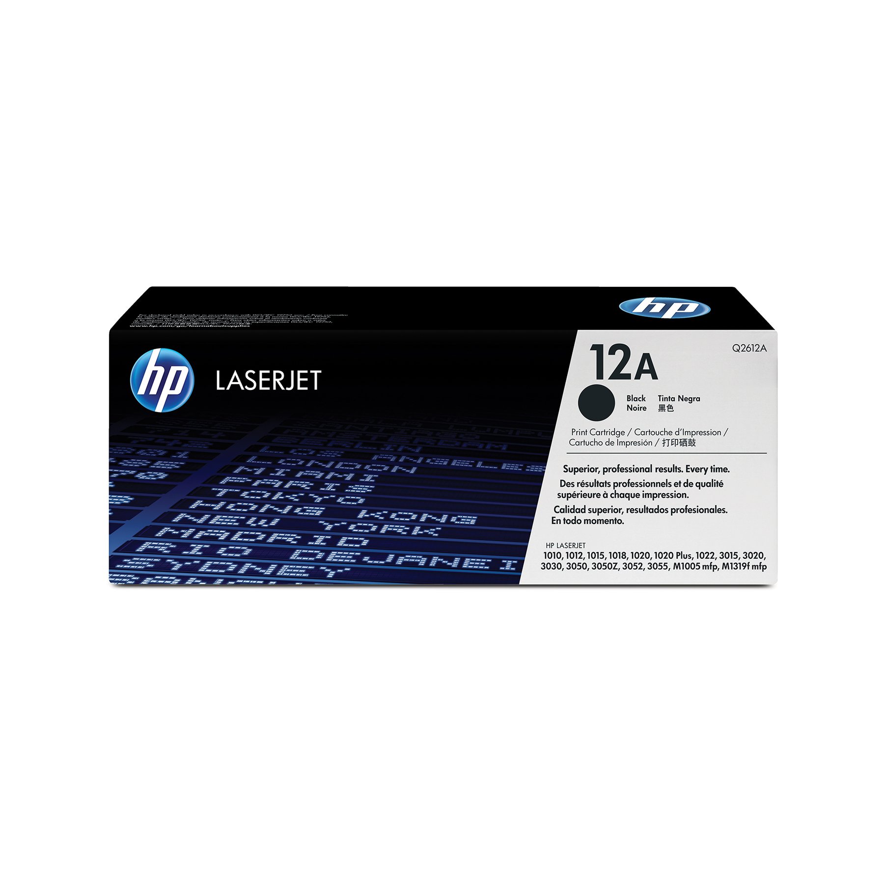 HP Toner Q2612A, LJ 1010/1020, 2000 pages/5%, Black