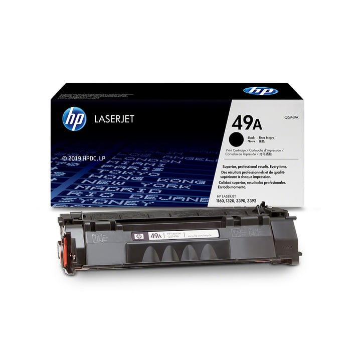 Оригинална тонер касета HP Q5949A, LJ 1160/1320 2500, 2500 страници/5%, Black