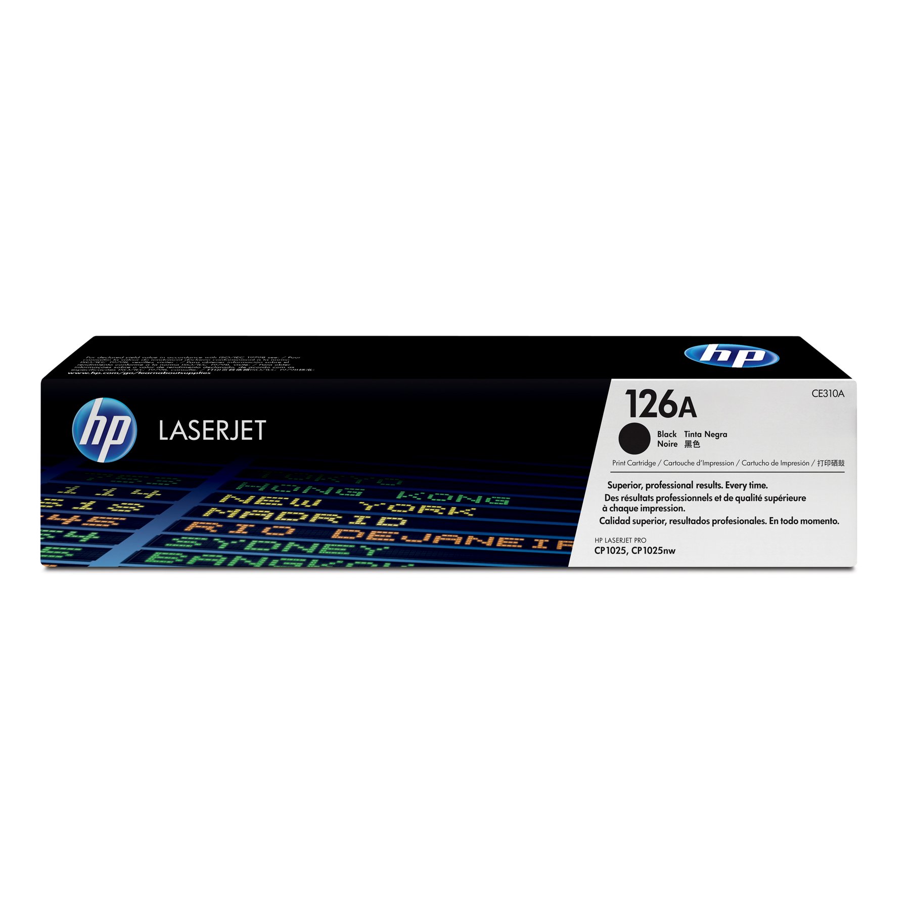 HP Toner 126A, CP1025, CE310A, 1200 pages/5%, Black