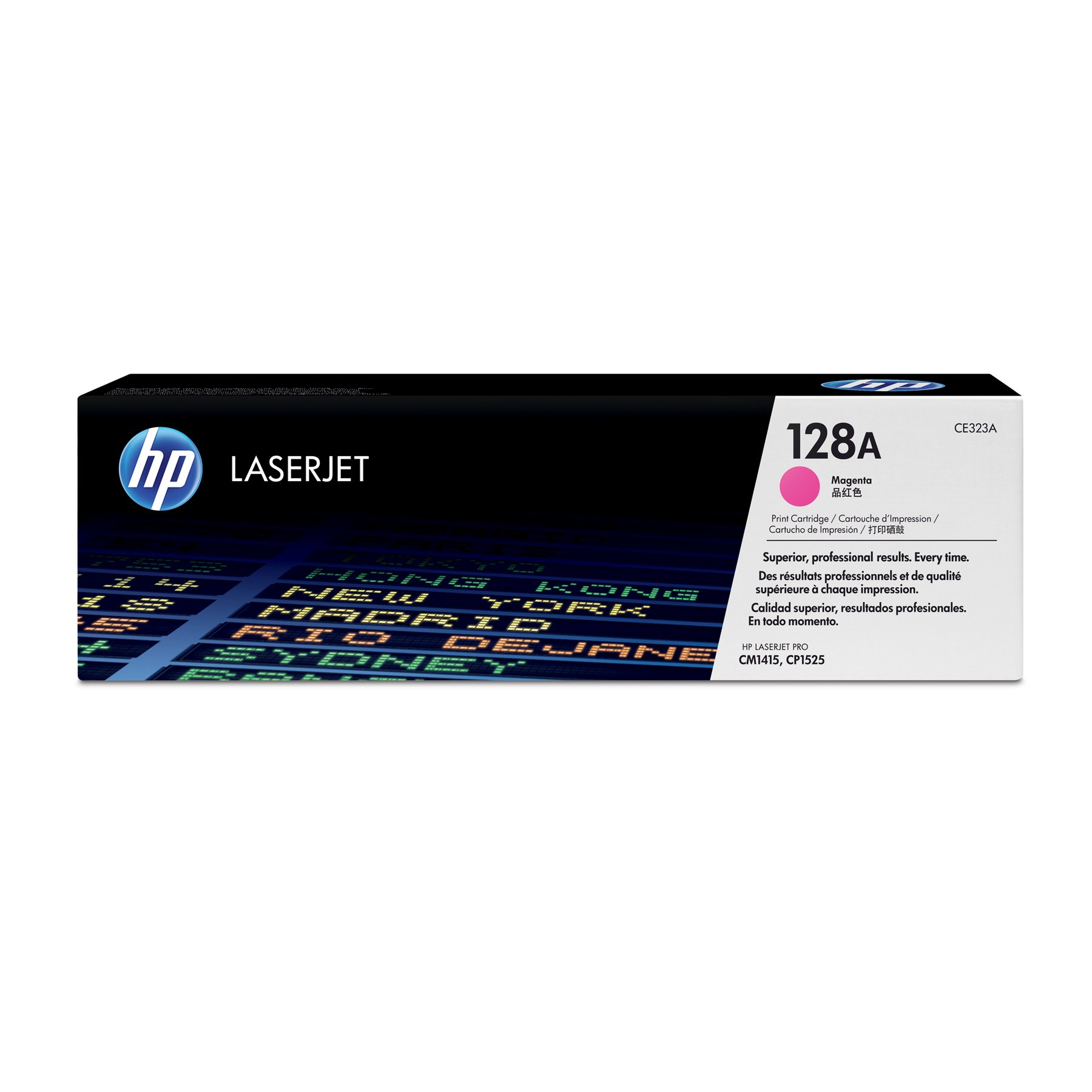HP Toner CM1415/CP1525, 128A, 1300 pages/5%, Magenta