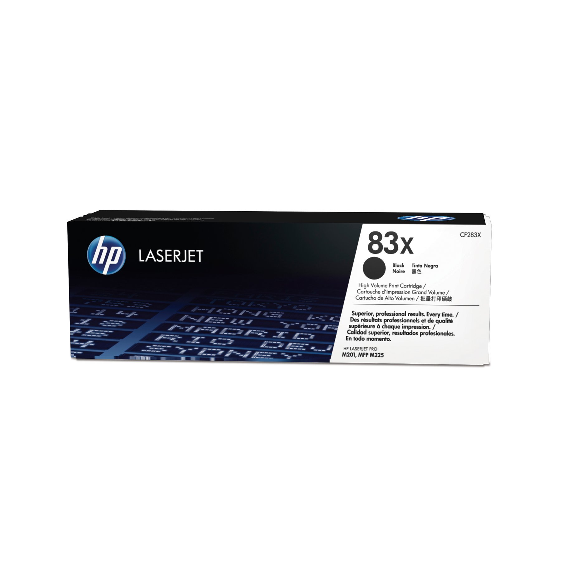 HP Toner CF283X, M201/M225, 2200 pages/5%, Black
