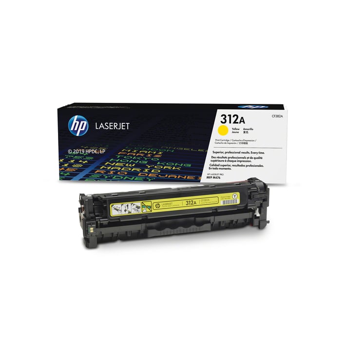 Оригинална тонер касета HP CF382A, 312A, 2700 страници/5%, Yellow