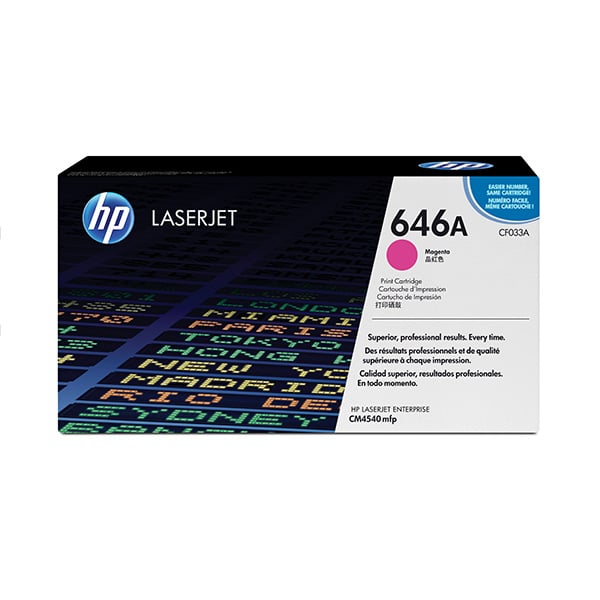 HP Toner CF033A, 12 500 pages/5%, Magenta