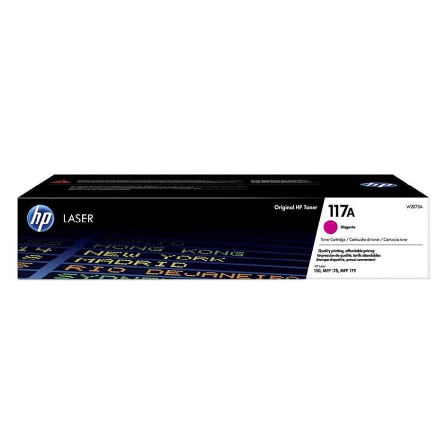 HP Toner W2073A, 117A, 700 pages/5%, Magenta