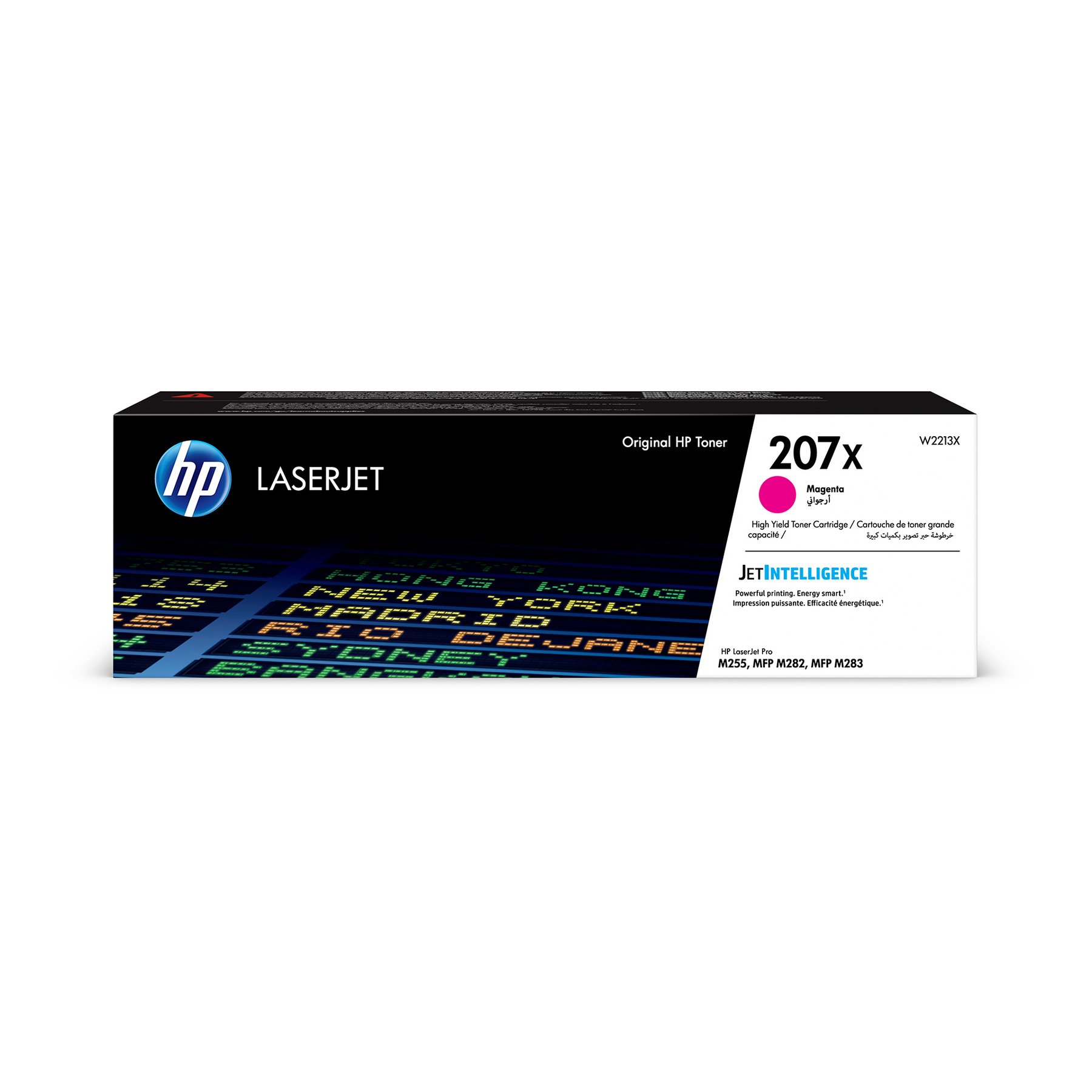 HP Toner 207X W2213X, M255dw/M283fdn, 2450 pages/5%, Magenta