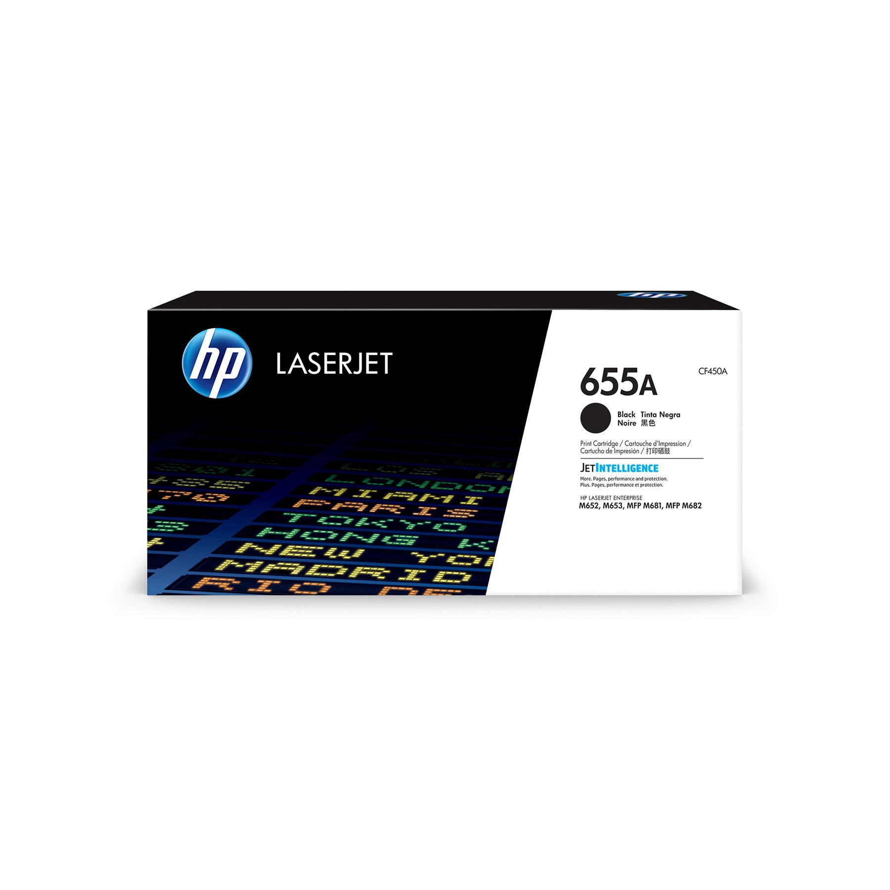 HP Toner CF450A, M652/681, 12500 pages/5%, Black