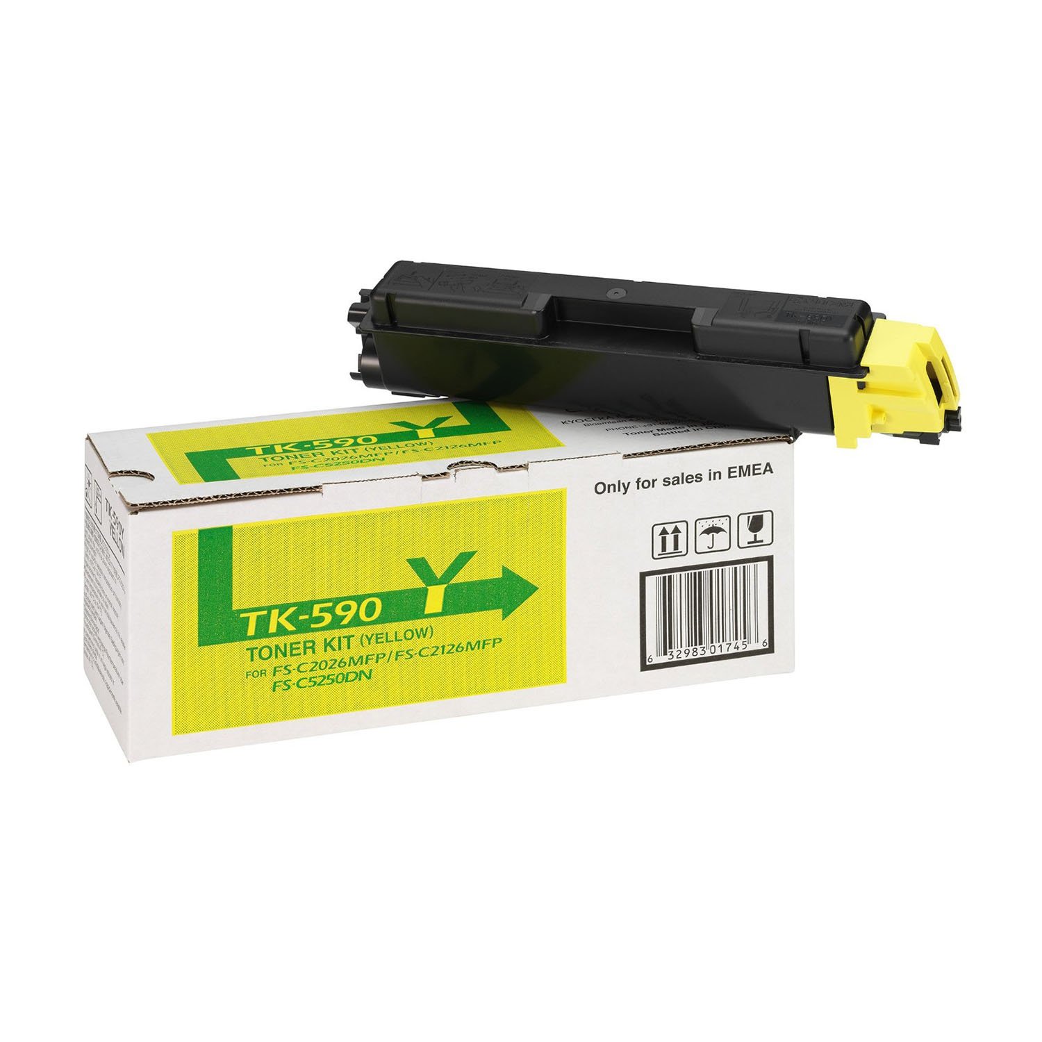 Kyocera Toner TK590, FS-C5250DN, Yellow