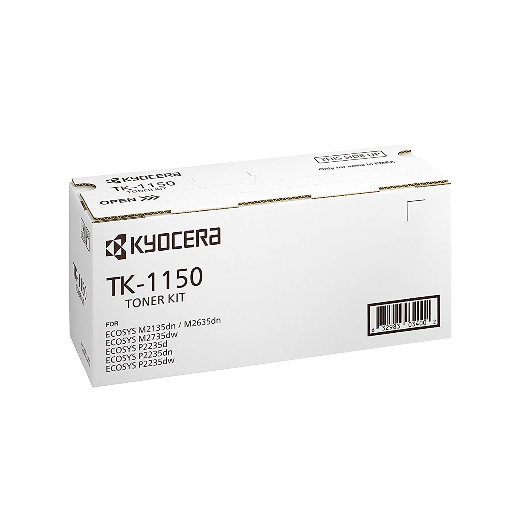 Kyocera Toner TK1150, 3000 pages, Black
