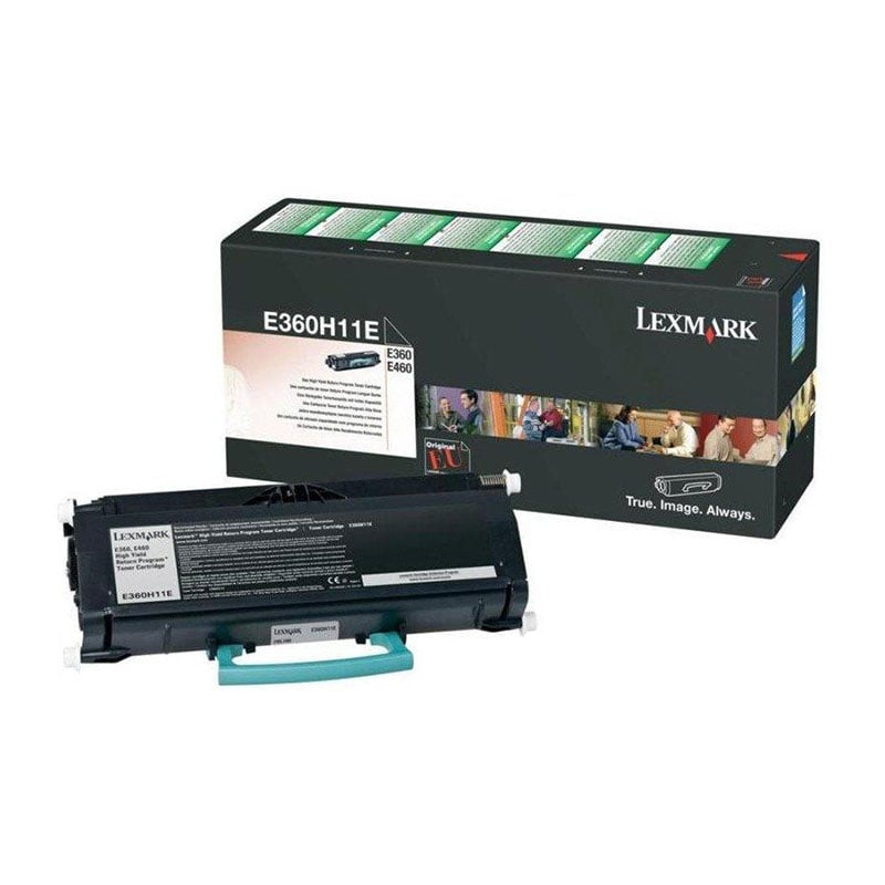 Lexmark Toner E360H11E, E360/E460, 9000 pages/5%, Black