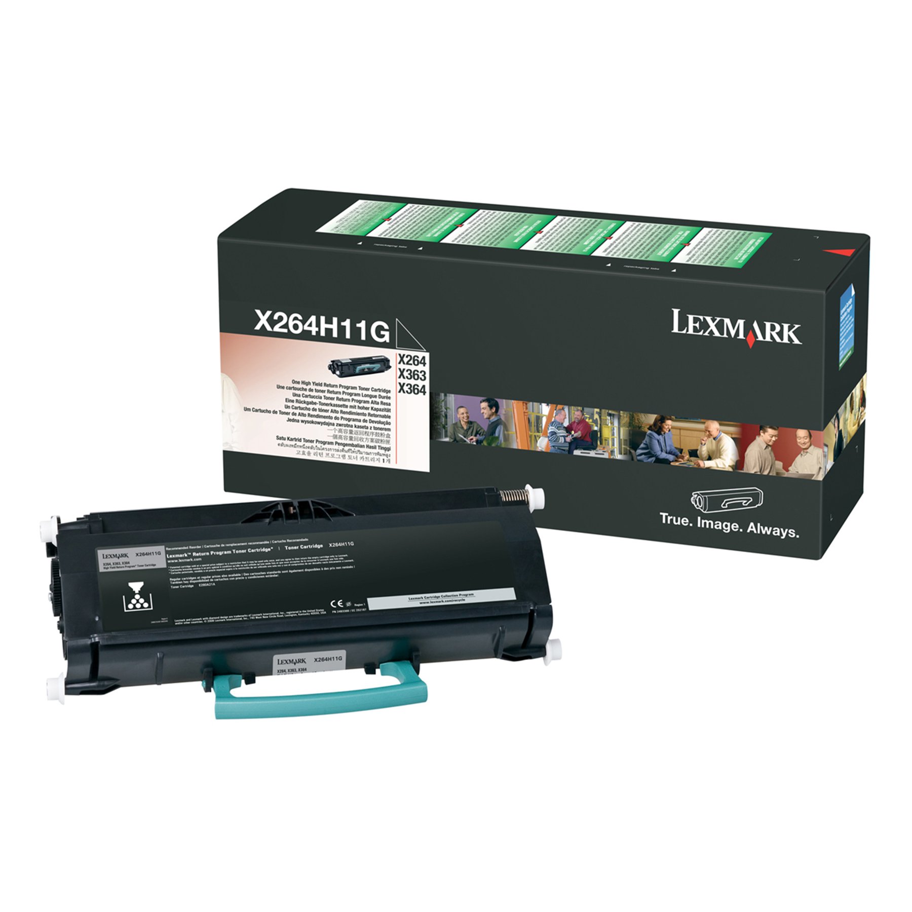 Lexmark Toner X264H11G, X264/X363/X364, 9000 pages/5%, Black