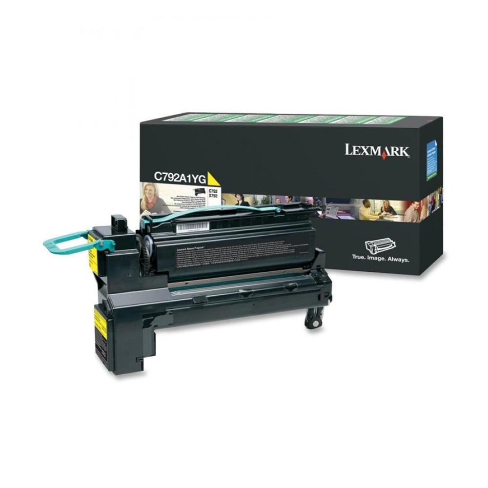 Lexmark Toner C792, C792A1YG, Yellow