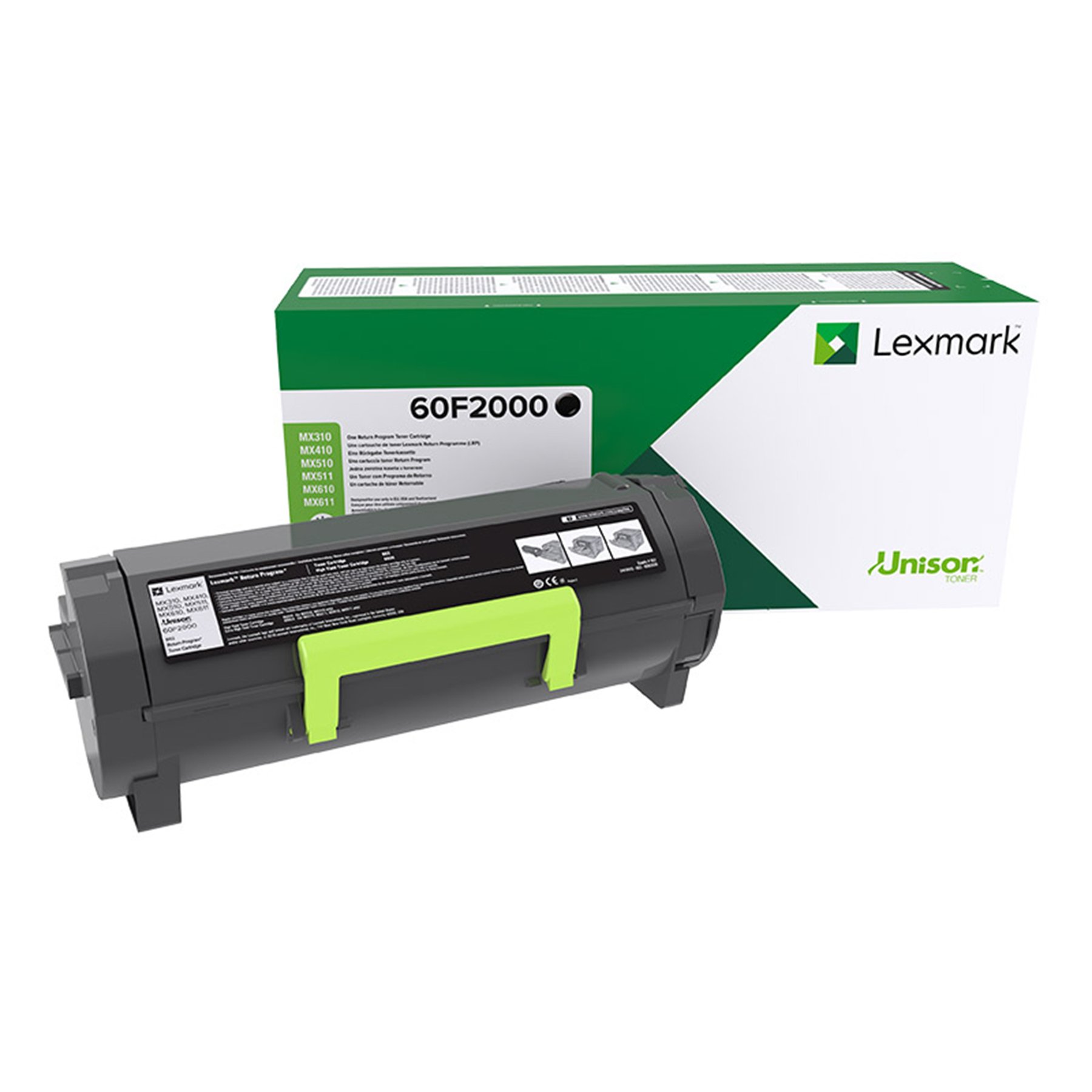 Lexmark Toner 60F2000, MX310/410/510/611, 2500 pages/5%