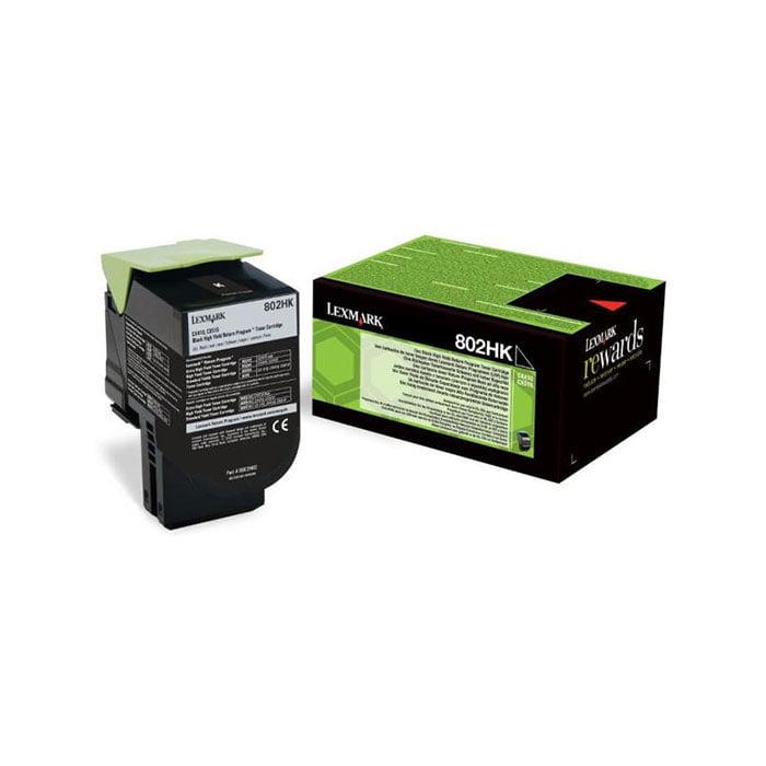 Lexmark Toner CX310/410/510, 80C2HK0, 4000 pages/5%, Black