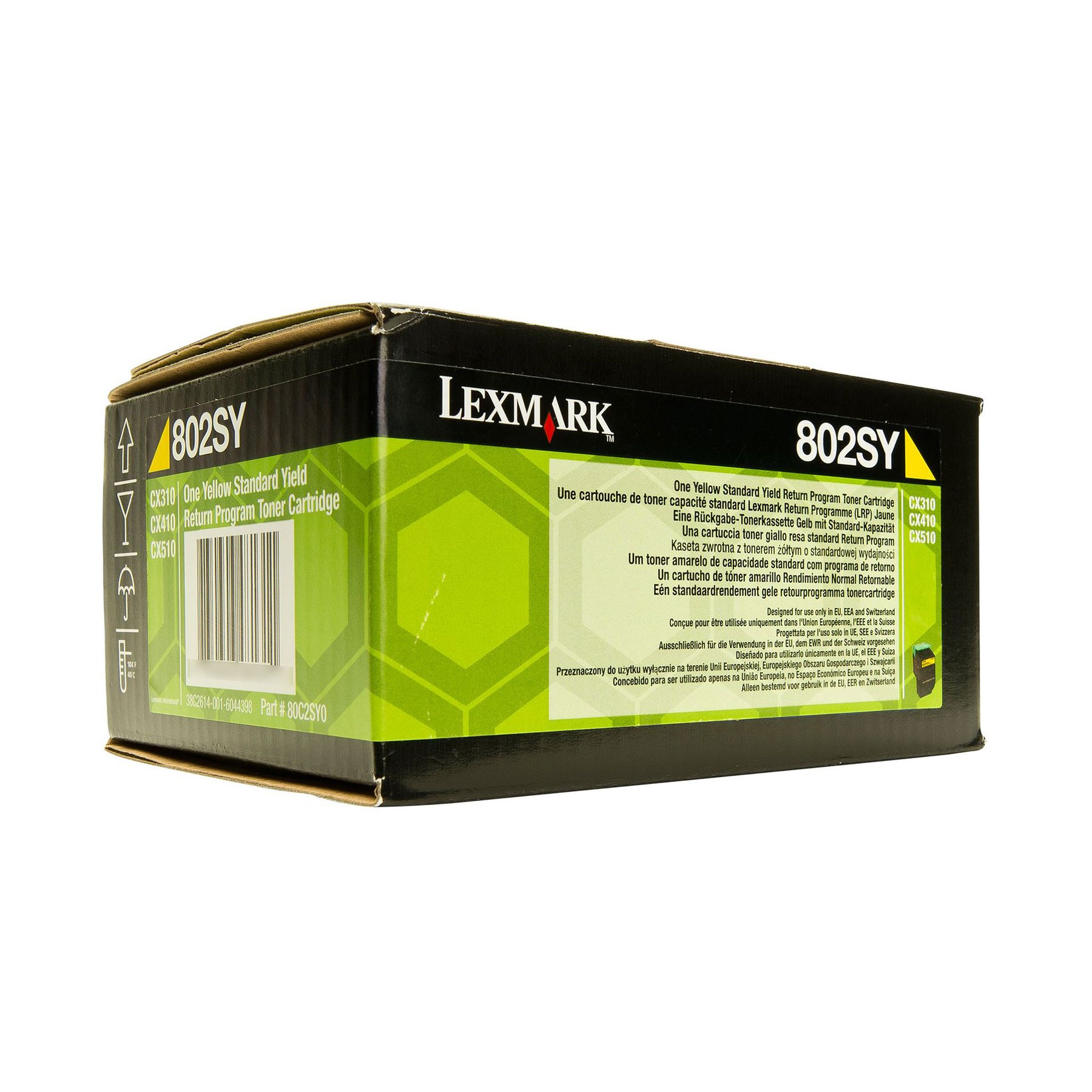 Lexmark Toner CX310/410/510 80C2SY0, 2000 pages/5%, Yellow