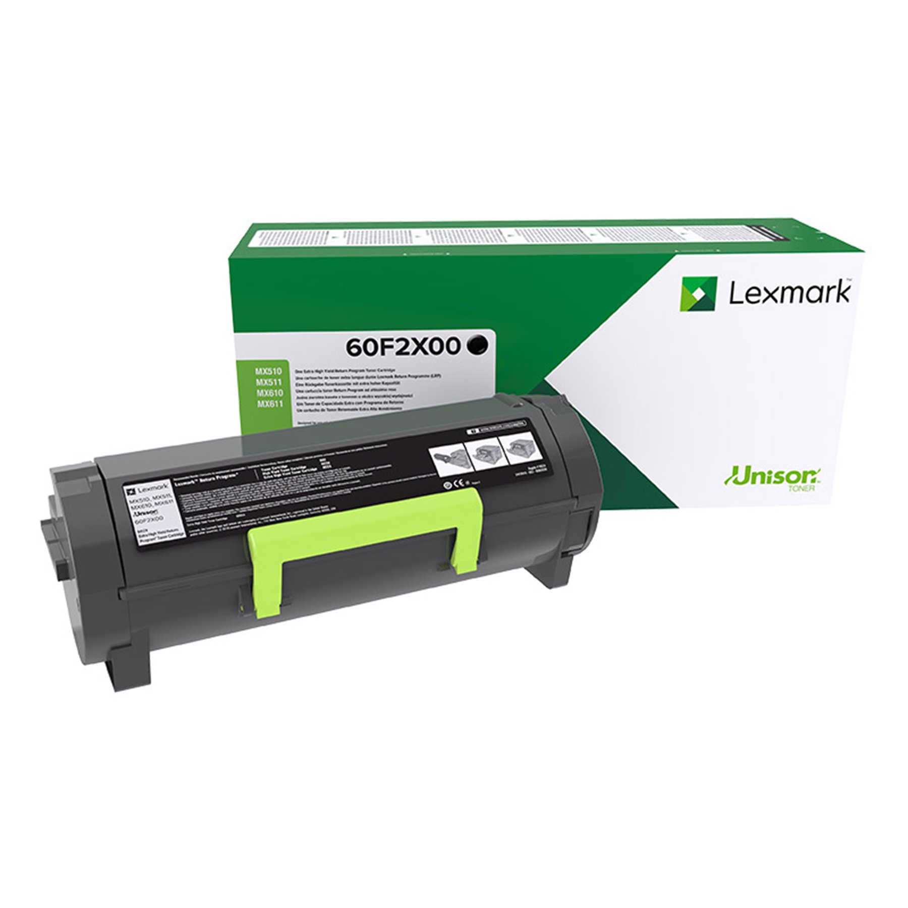 Lexmark Toner 60F2X00 MX510/511/611, 20 000 pages, Black