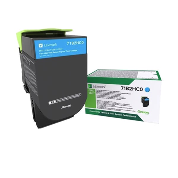 Lexmark Toner 71B2HC0, 3500 pages/5%, Cyan