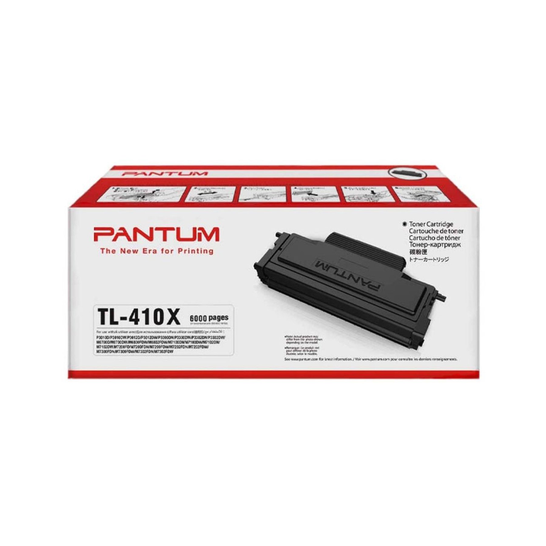 Pantum Toner TL410X, 6000 pages/5%, Black