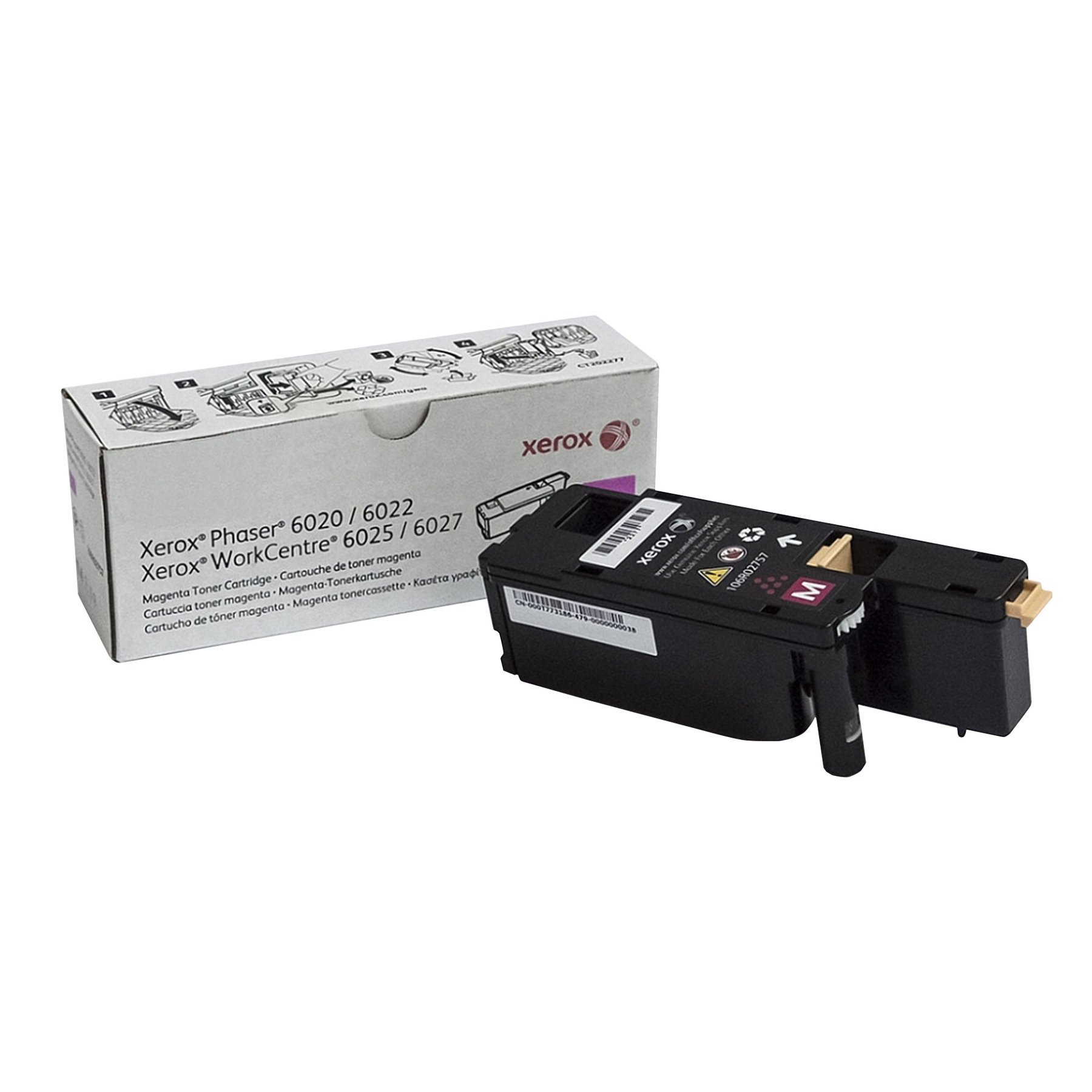 Xerox Toner 106R02761, WC6025/6027, 1000 pages/5%, Magenta