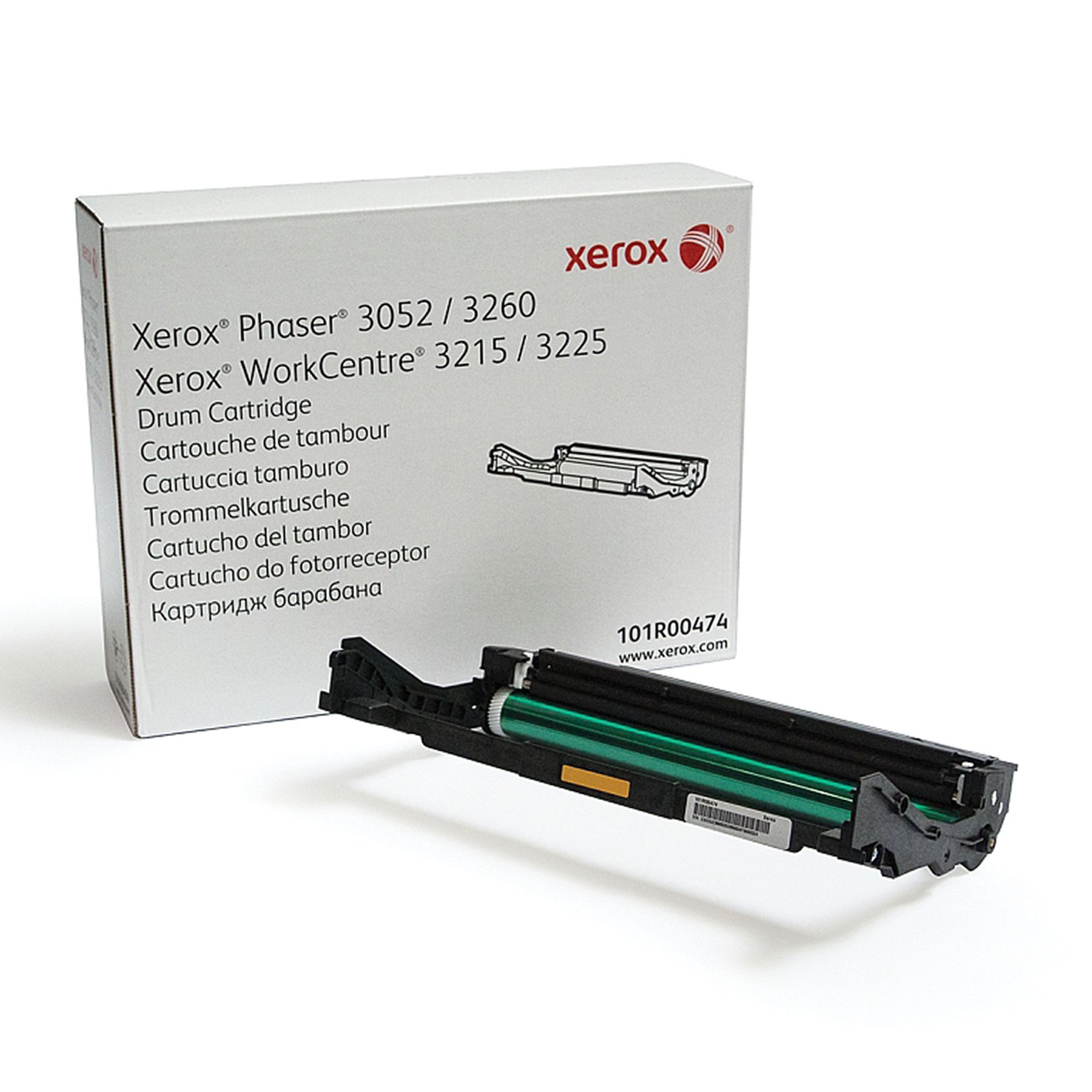 Xerox Drum 101R00474, P3052/WC3225, 10 000 copies, Black