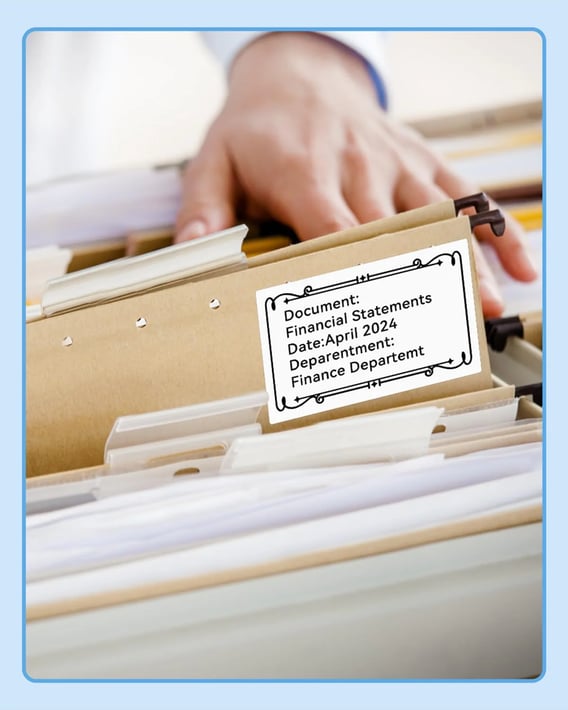 Phomemo Етикети за термопринтер XP4060, на ролка, бели, 4 х 6 cm, 130 етикета