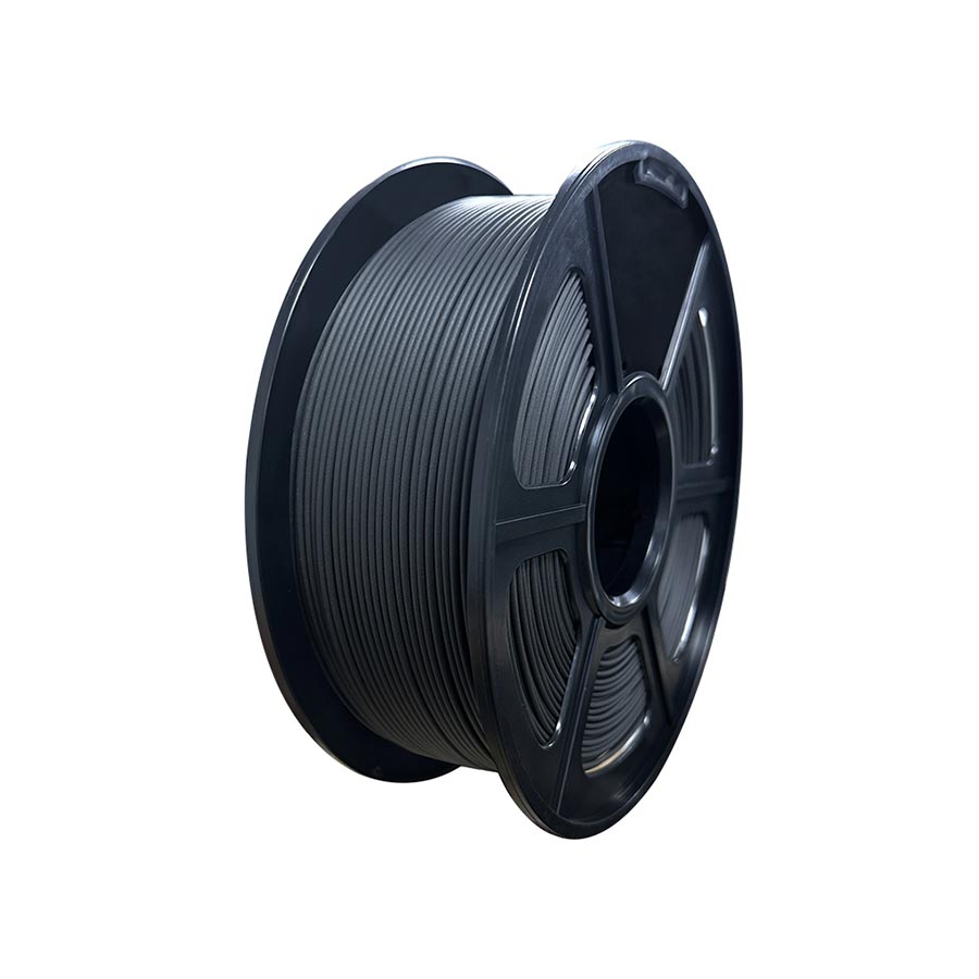 3D printer filament, PLA, 1.75 mm, 1 kg, carbon