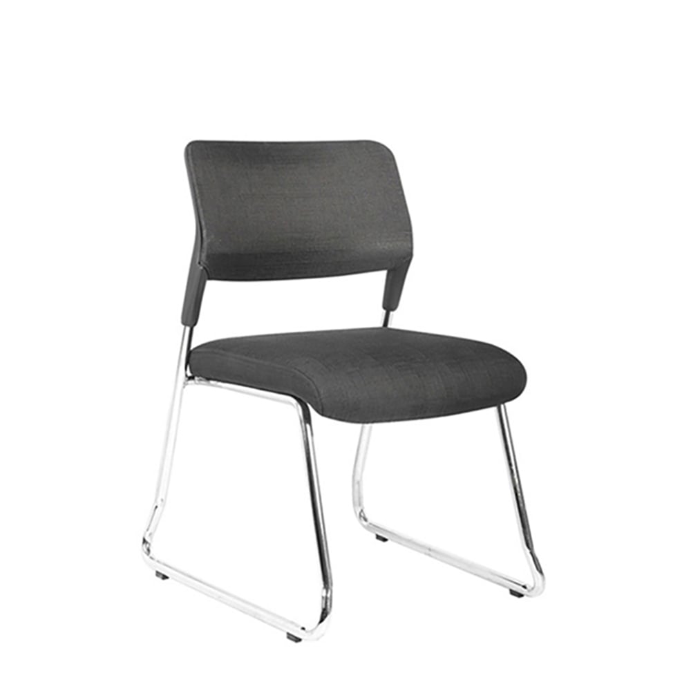 RFG Visitor Chair Evo 4S M, black, set of 5