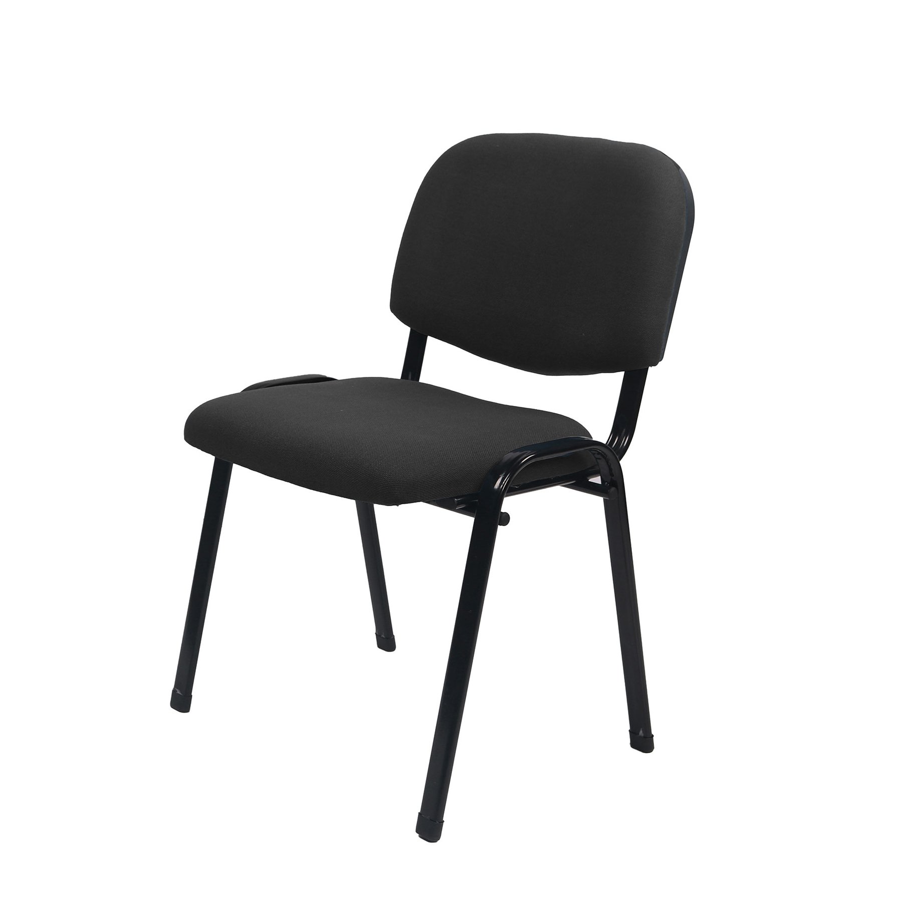 Visitor chair Iso Iron Black, fabric, black