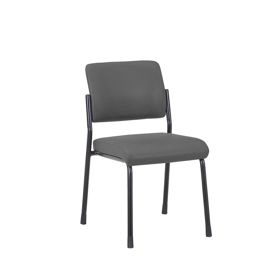 RFG Visitor chair Solid M, eco-leather, grey, set of 4