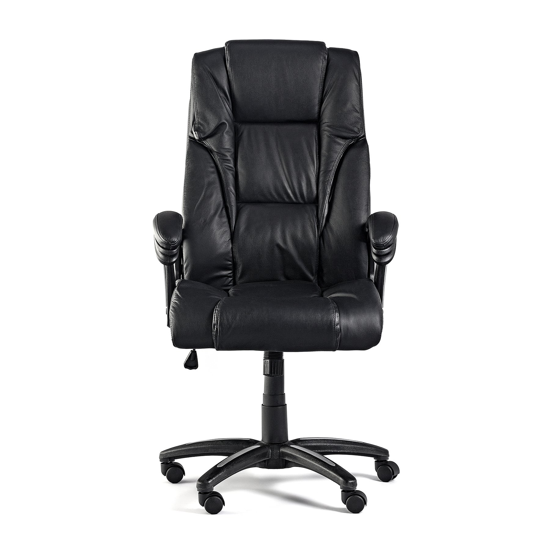Executive Chair Fuego, genuine leather, black